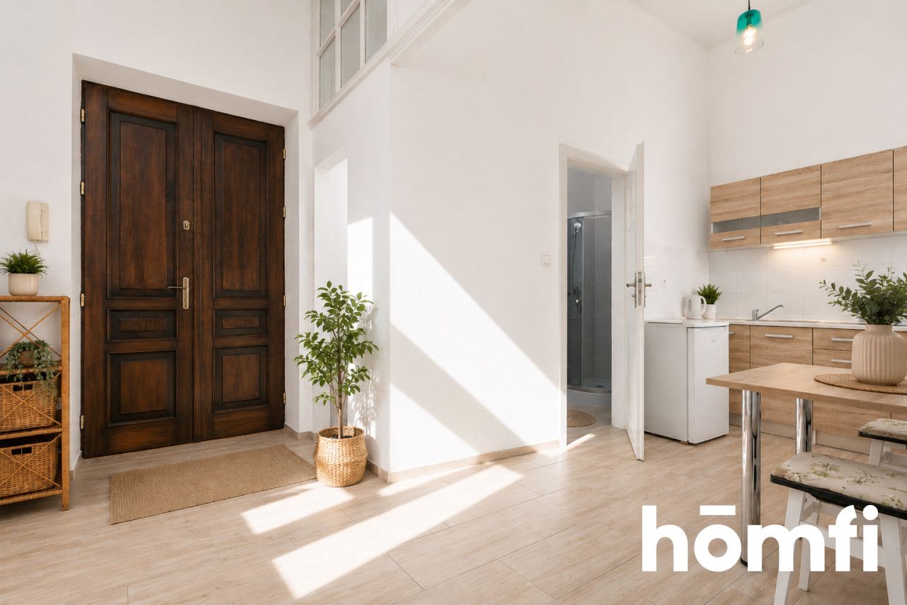 Spacious studio apartment for rent in the center of Kraków - Apartment - Rent - Kraków, Śródmieście / Stare Miasto