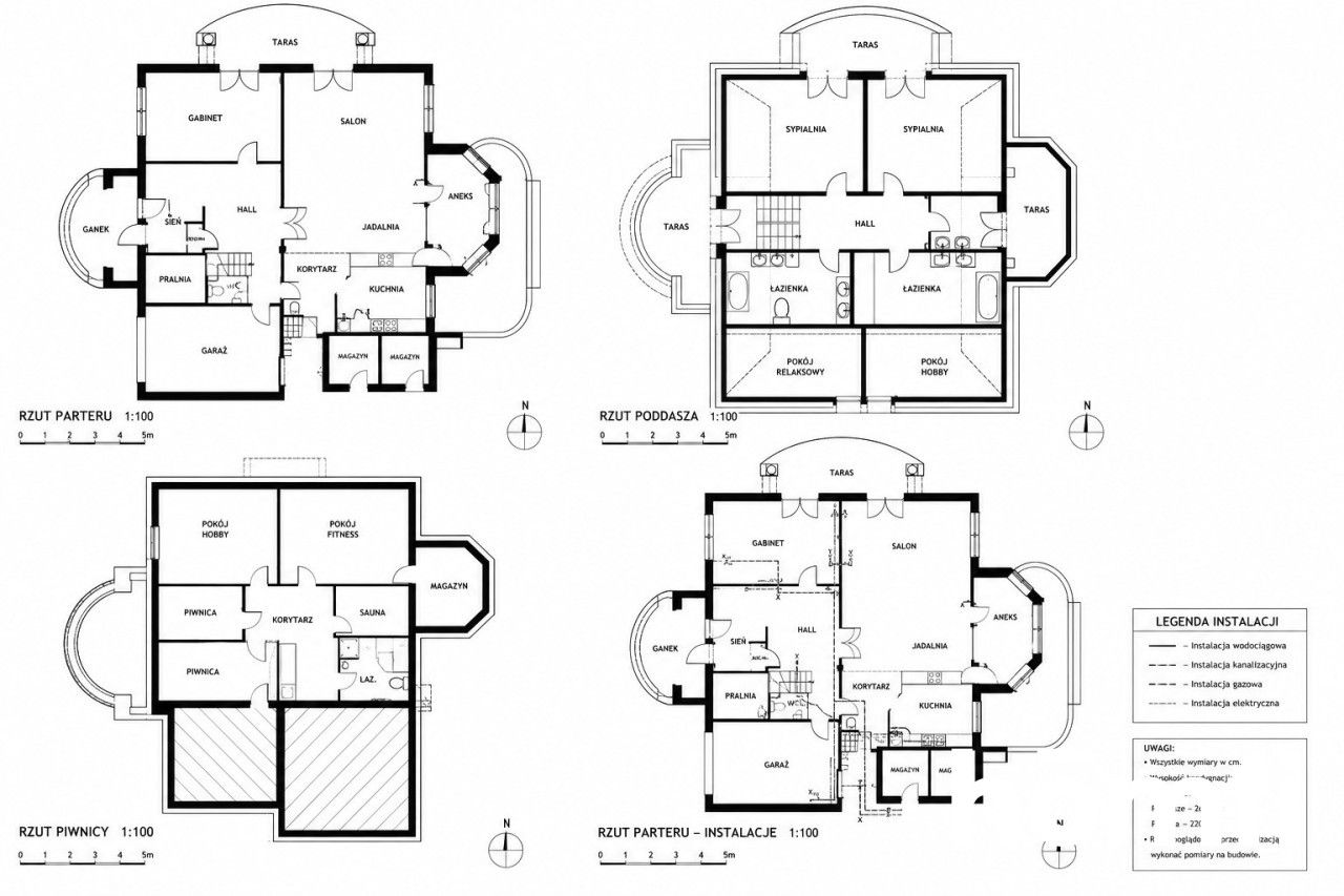 DOM-WILLA 385 M Z BASENEM, SAUNĄ I UROCZYM OGRODEM - House - Sale - Kartuski, Żukowo / Chwaszczyno