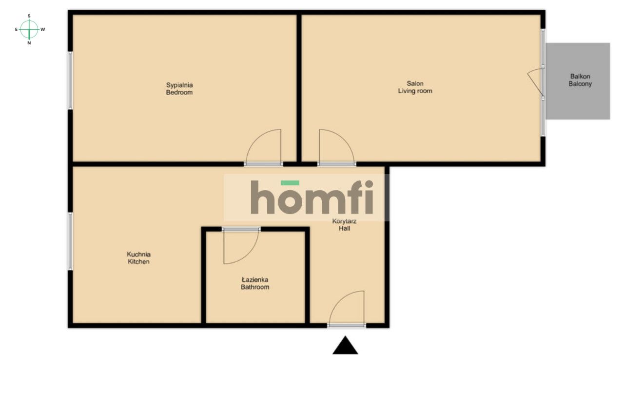 Full equipped, 2-rooms flat in Grójec - Квартира - Оренда - Grójecki, Grójec