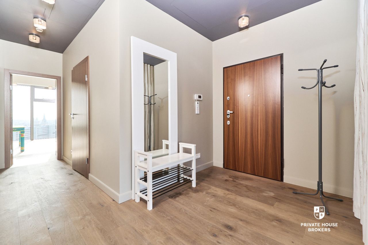 Apartament w żaglu Sky Tower - 107m2, 3 pokoje, 12-piętro - Mieszkanie - Sprzedaż - Wrocław, Krzyki