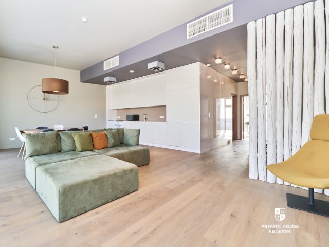 Apartament w żaglu Sky Tower - 107m2, 3 pokoje, 12-piętro - Mieszkanie - Sprzedaż - Wrocław, Krzyki