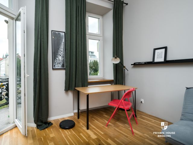 Studio z antresolą ul. Dietla 15 z widokiem na Wawel - Mieszkanie - Wynajem - Kraków, Śródmieście / Kazimierz