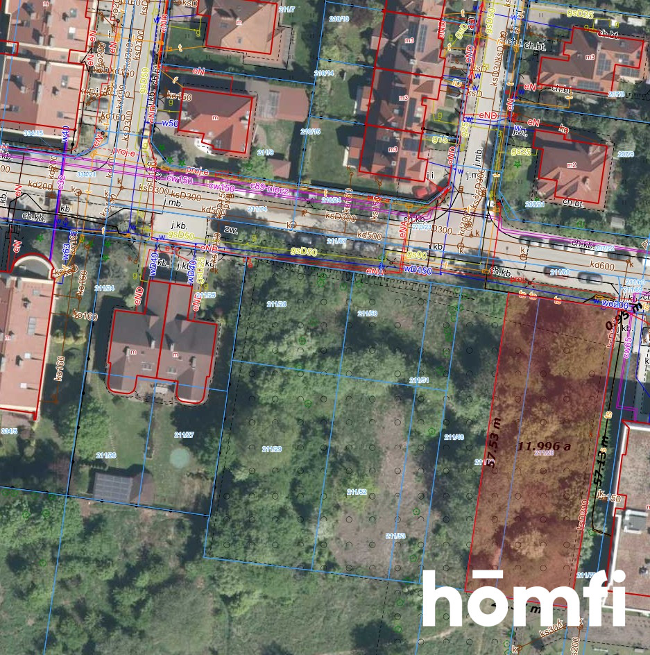 Building Plots for a Detached or Semi-Detached Home in Kraków | All Utilities Available | Prime Location - Plot - Sale - Kraków, Krowodrza