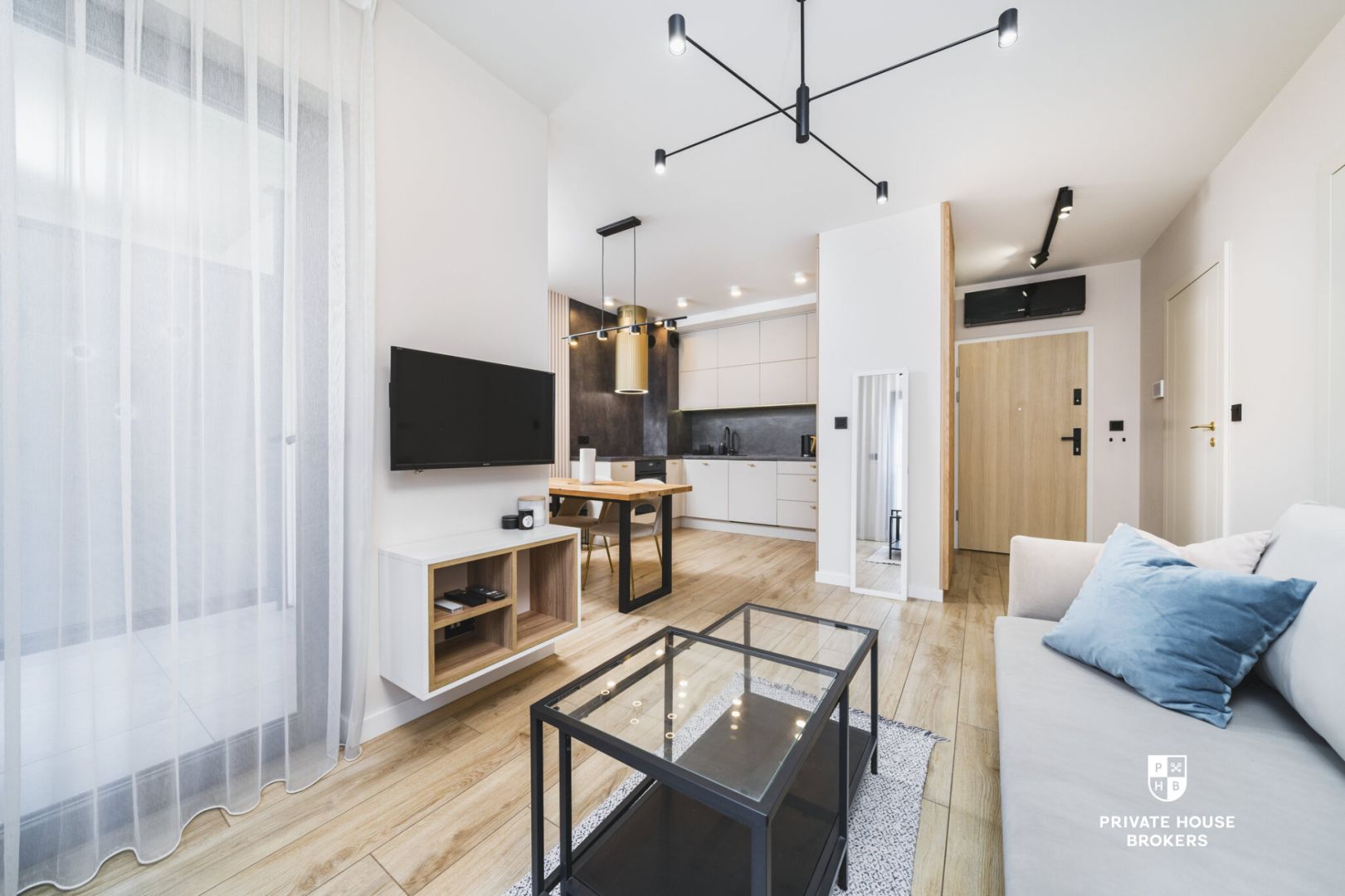 Klimatyzowane nowoczesne 42m2 - Apartamenty Wybickiego - Mieszkanie - Wynajem - Kraków, Krowodrza / Prądnik Biały