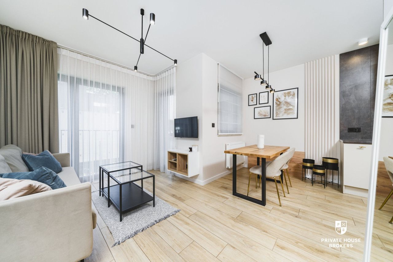 Klimatyzowane nowoczesne 42m2 - Apartamenty Wybickiego - Mieszkanie - Wynajem - Kraków, Krowodrza / Prądnik Biały
