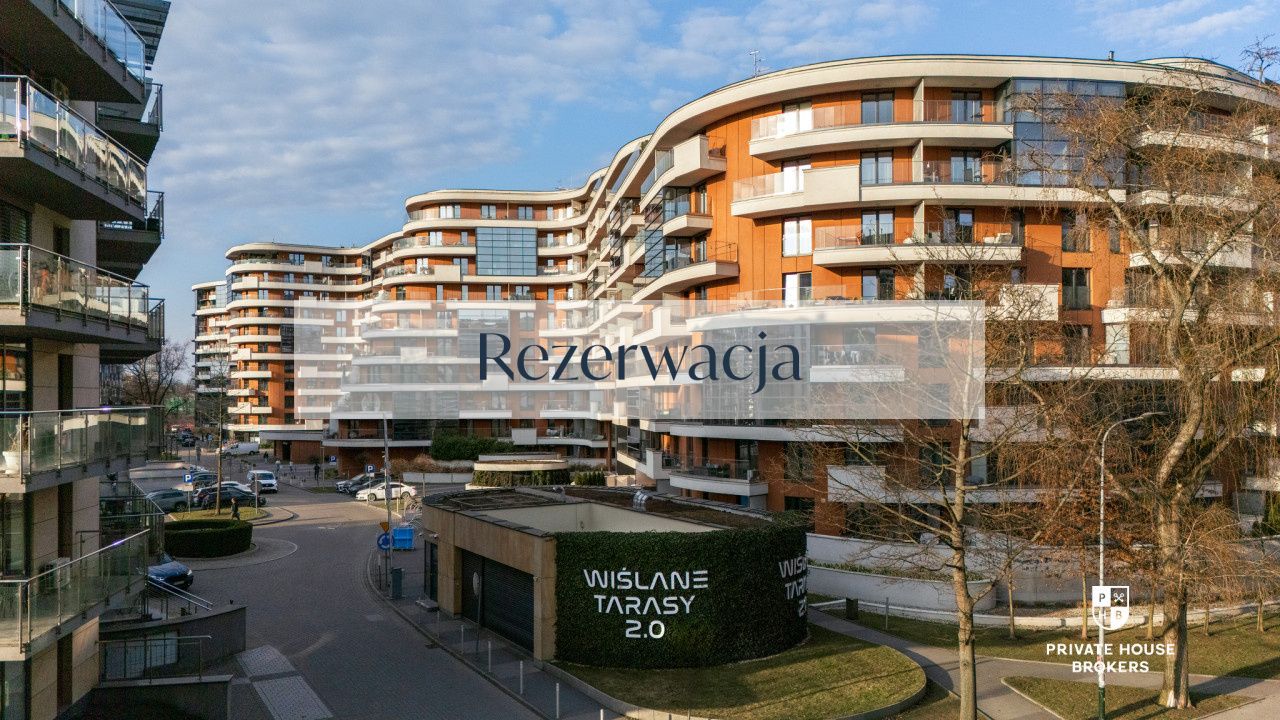 Sunny and air-conditioned 3-room apartment in Wiślane Tarasy 2.0 - Apartment - Rent - Kraków, Śródmieście / Grzegórzki