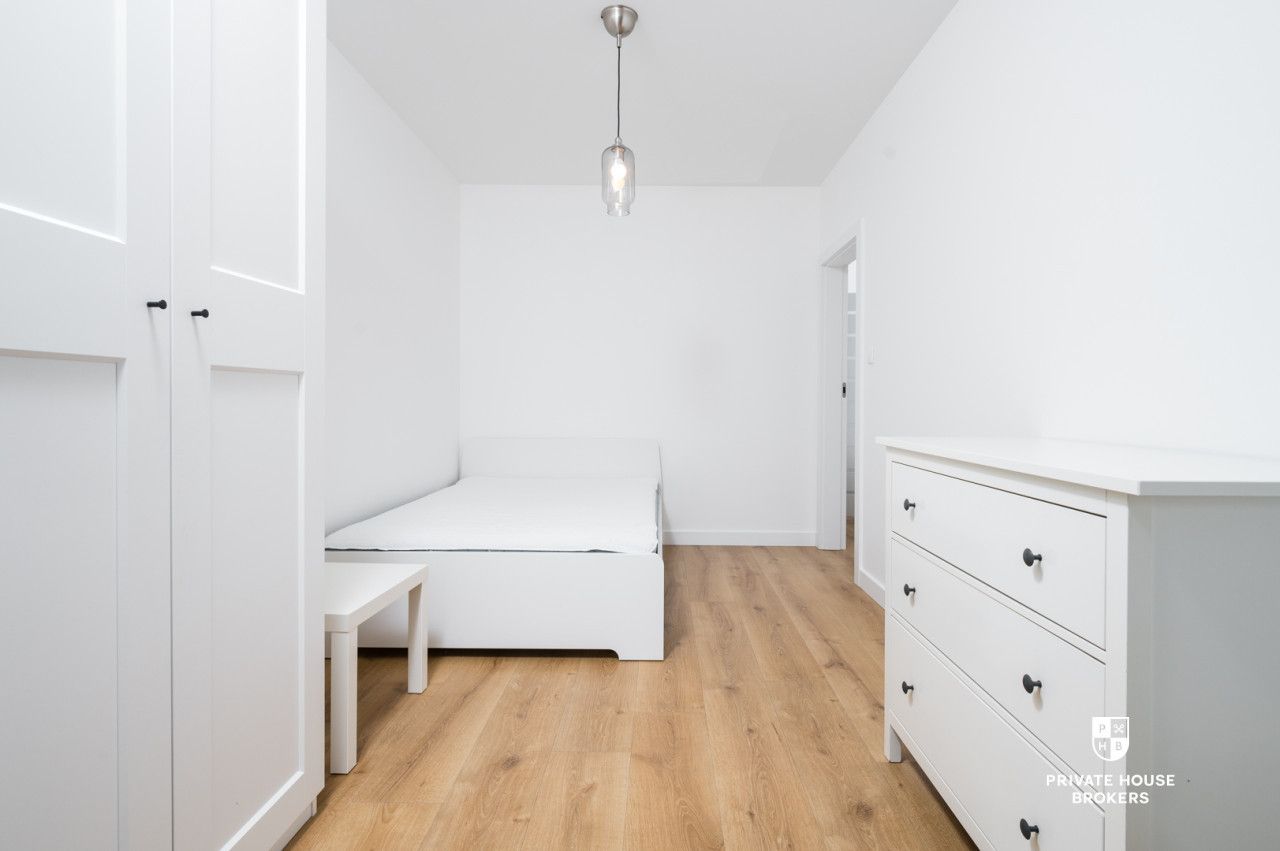 Sunny and air-conditioned 3-room apartment in Wiślane Tarasy 2.0 - Apartment - Rent - Kraków, Śródmieście / Grzegórzki