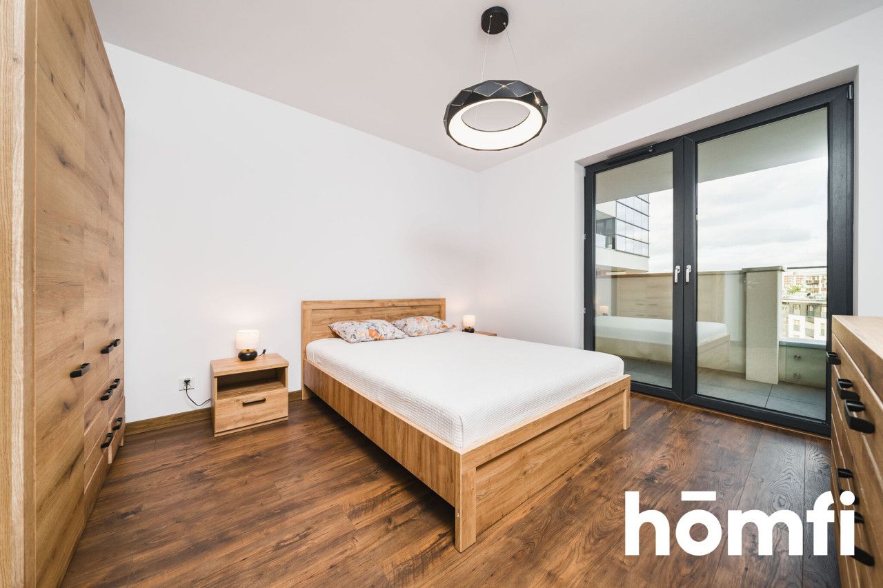 2-room apartment in the Wiślane Tarasy 2.0 investment - Apartment - Rent - Kraków, Śródmieście / Grzegórzki
