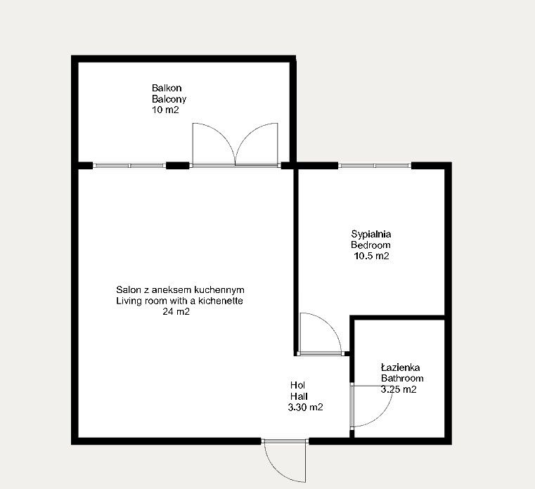 Modern apartment located in the Cisów Valley in Wasilków - Apartment - Sale - Białostocki, Wasilków