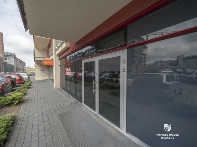Wykończony lokal użytkowy z witrynami Zabłocie 135 m^2 - Lokal użytkowy - Wynajem - Kraków, Podgórze