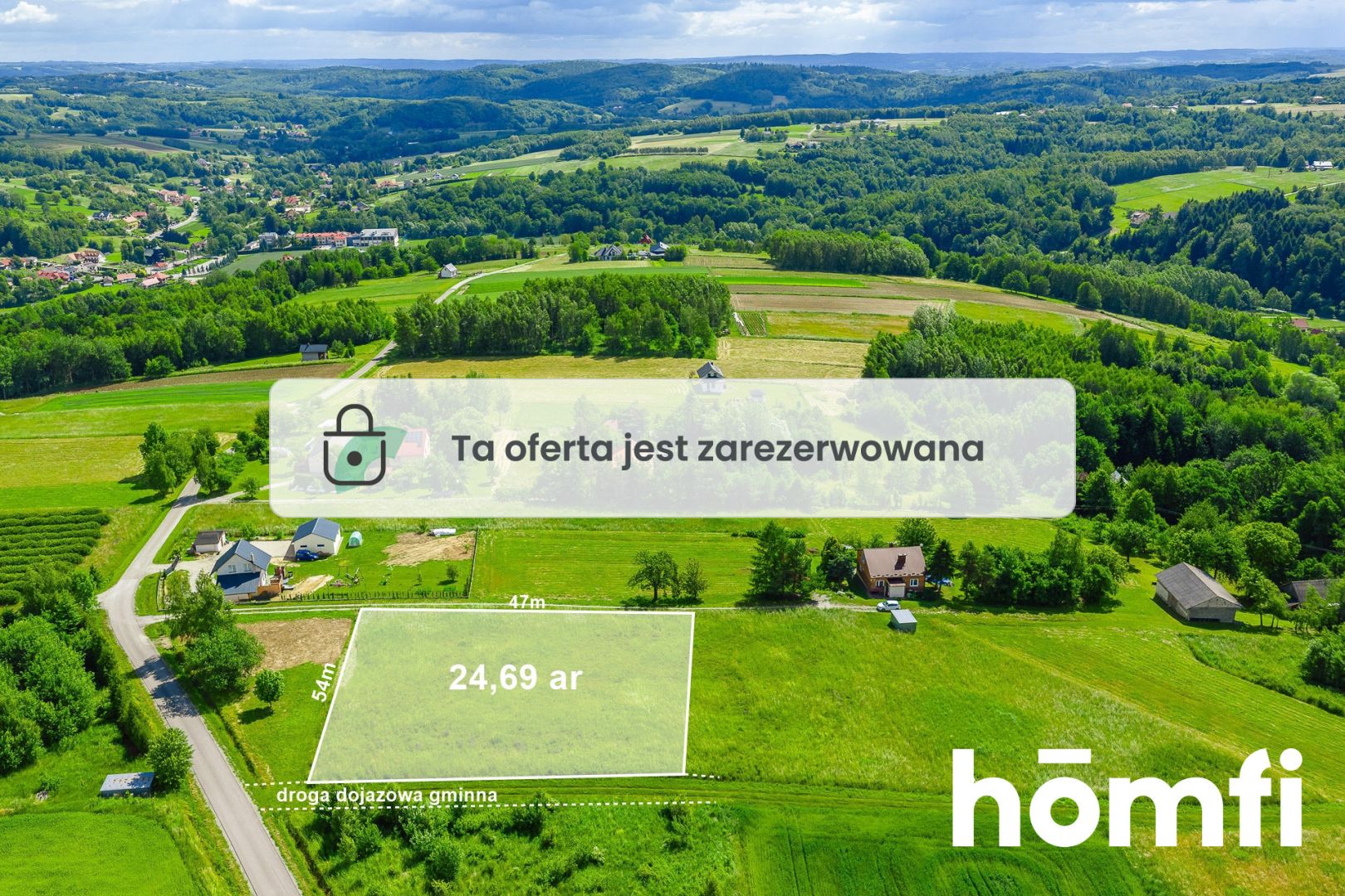 Building permit | zoning decision | Scenic View - Ділянка - Продаж - Rzeszowski, Lubenia / Straszydle