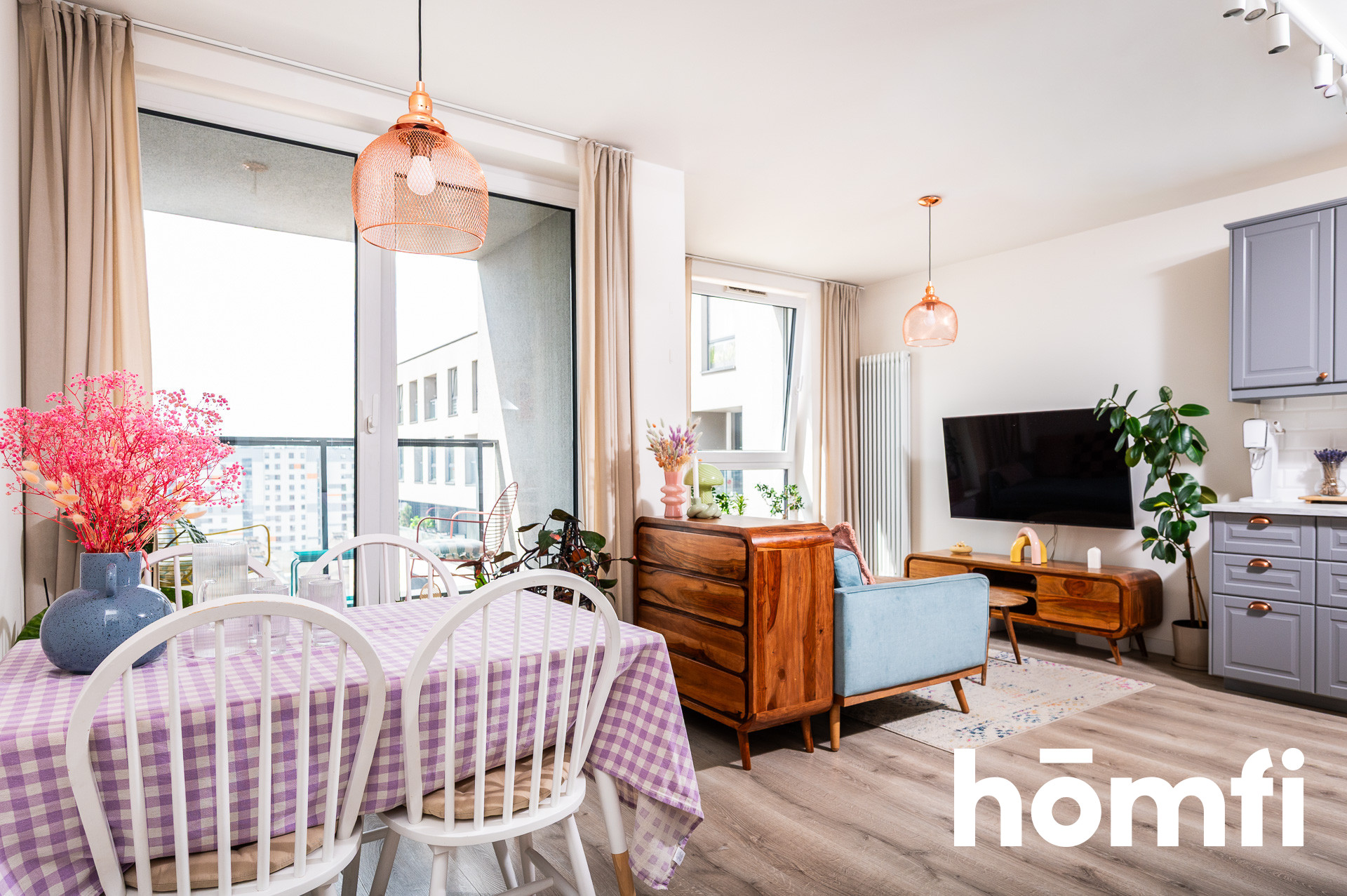 BRIGHT, 3 ROOMS | 10TH FLOOR | MOUNTAIN VIEW | MYŚLIWSKA STREET | UNDERGROUND PARKING | BALCONY | NORTH-SOUTH EXPOSURE - Квартира - Продаж - Kraków, Podgórze / Płaszów