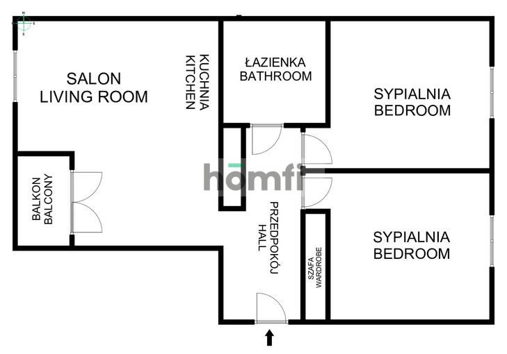 BRIGHT, 3 ROOMS | 10TH FLOOR | MOUNTAIN VIEW | MYŚLIWSKA STREET | UNDERGROUND PARKING | BALCONY | NORTH-SOUTH EXPOSURE - Квартира - Продаж - Kraków, Podgórze / Płaszów