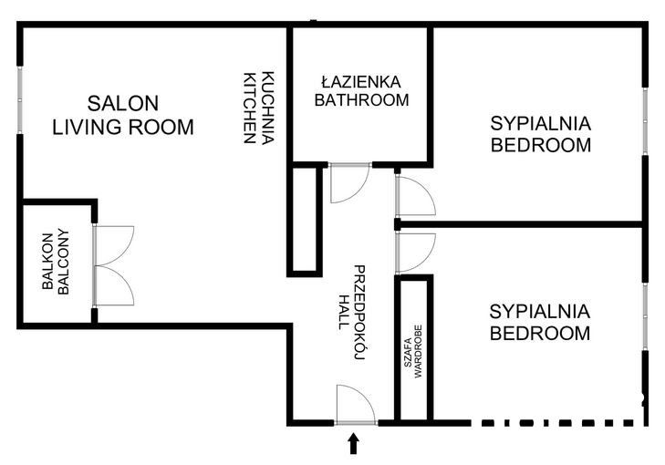 BRIGHT, 3 ROOMS | 10TH FLOOR | MOUNTAIN VIEW | MYŚLIWSKA STREET | UNDERGROUND PARKING | BALCONY | NORTH-SOUTH EXPOSURE - Квартира - Продаж - Kraków, Podgórze / Płaszów