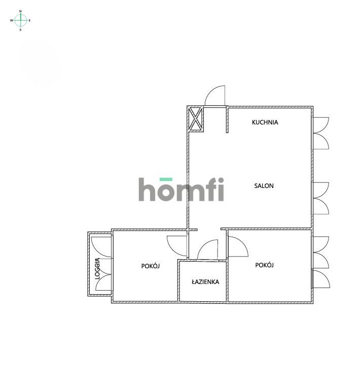 3 rooms flat next to Medical University ready to move in! - Apartment - Sale - Lublin, Kalinowszczyzna