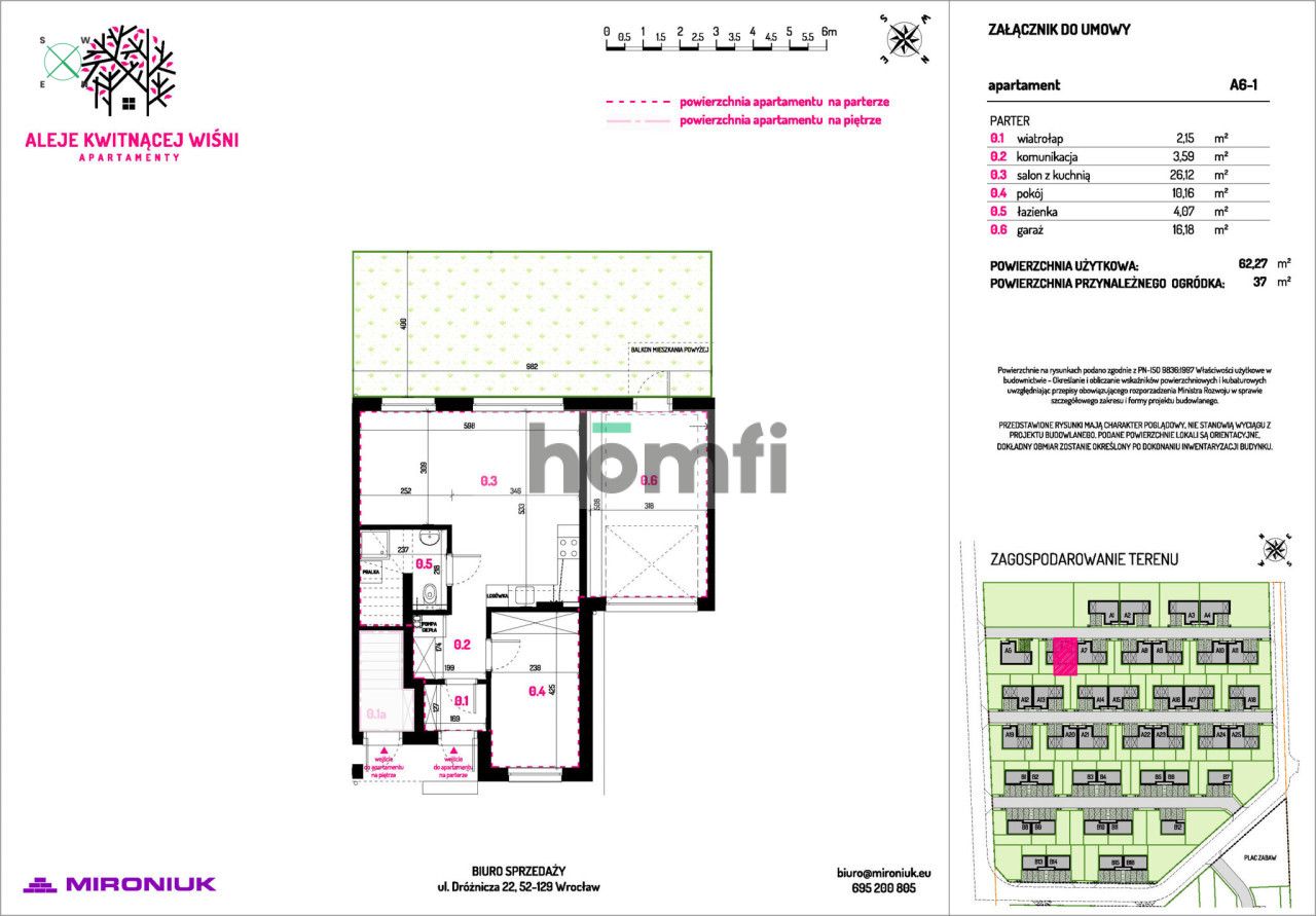 New 62m² apartment with garden Siechnice - Квартира - Продаж - Wrocławski, Siechnice
