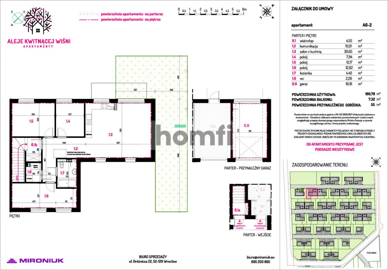 100m² apartment with garden and garage, Siechnice - Квартира - Продаж - Wrocławski, Siechnice