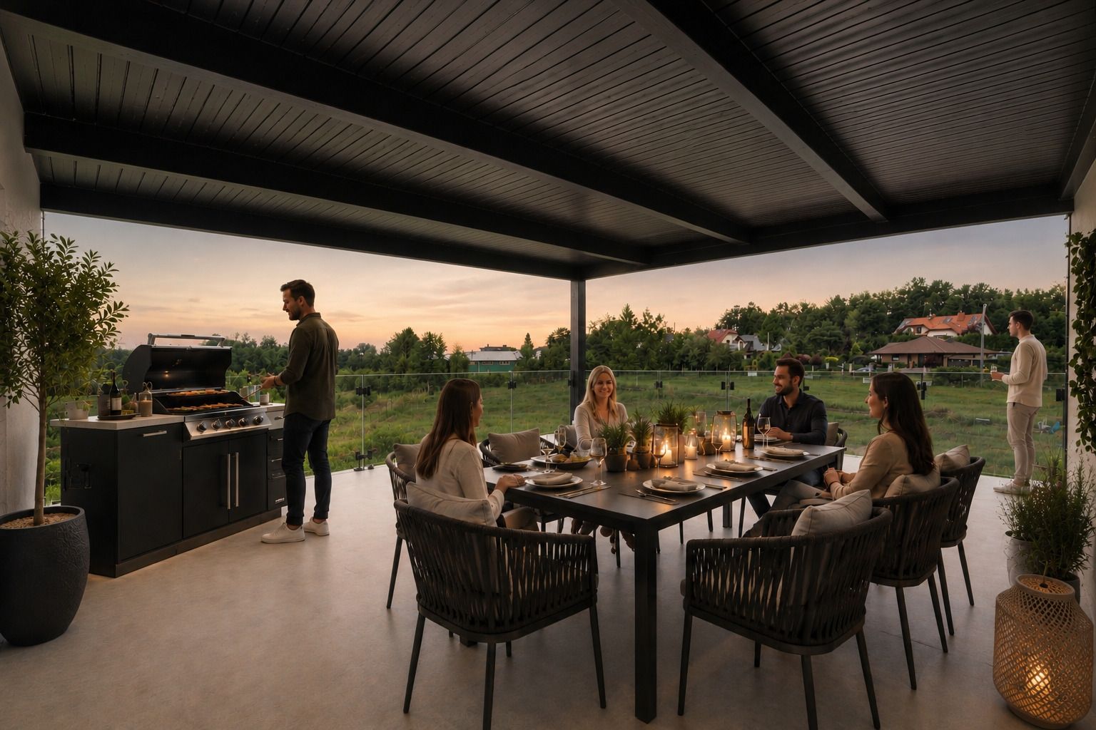 House with a mountain view | 186,87 m² | 465 m² plot - Дім - Продаж - Mikołowski, Mikołów