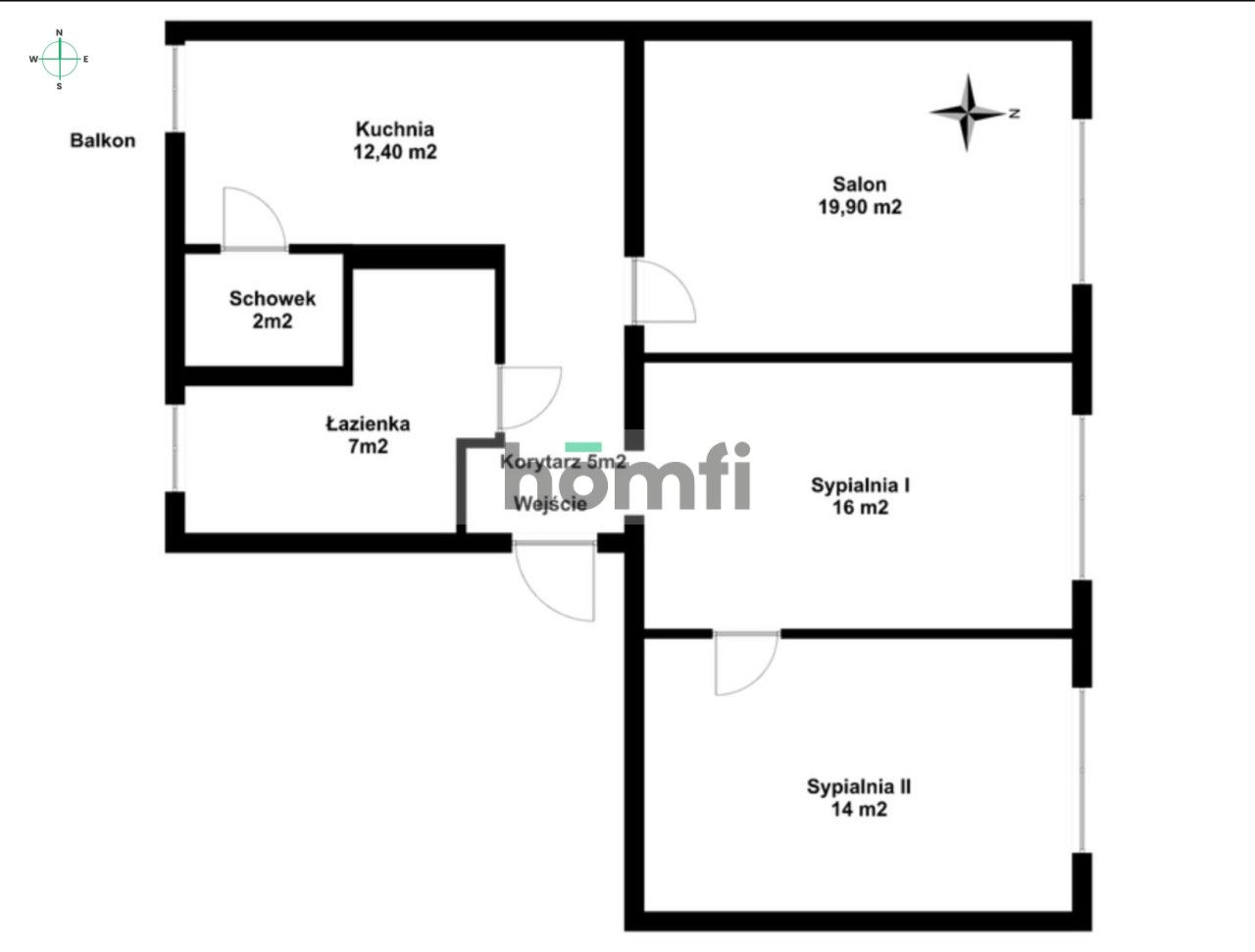 Spacious 3-room apt 80m² – Zabrze, Wolności St. - Apartment - Rent - Zabrze, Centrum Północ