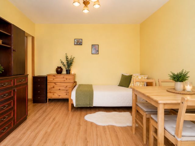 Studio apartment with balcony close to AGH & UKEN - Apartment - Rent - Kraków, Krowodrza
