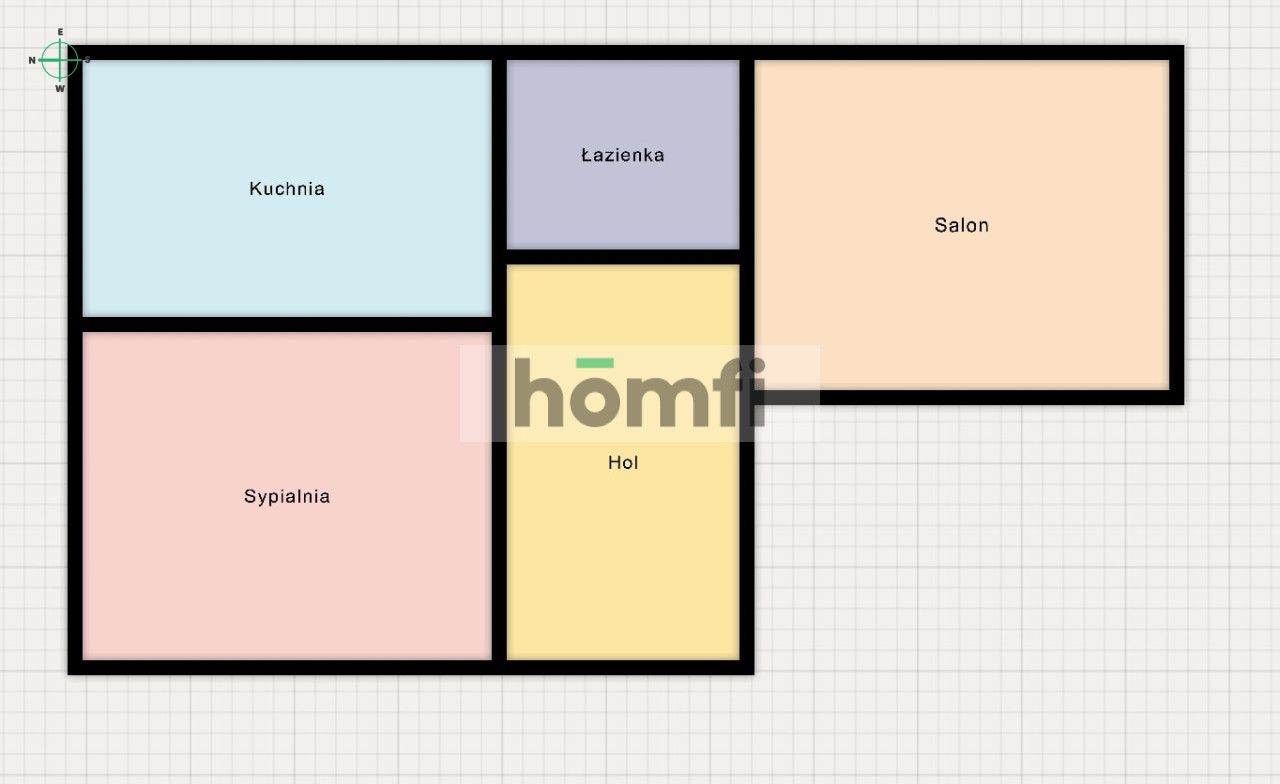 Apartment for students 46m2 at the University of Lodz - CHANCE! - Apartment - Rent - Łódź, Śródmieście