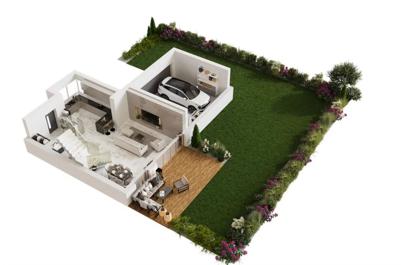 165m² house with plot and large garage, Siechnice - House - Sale - Wrocławski, Siechnice