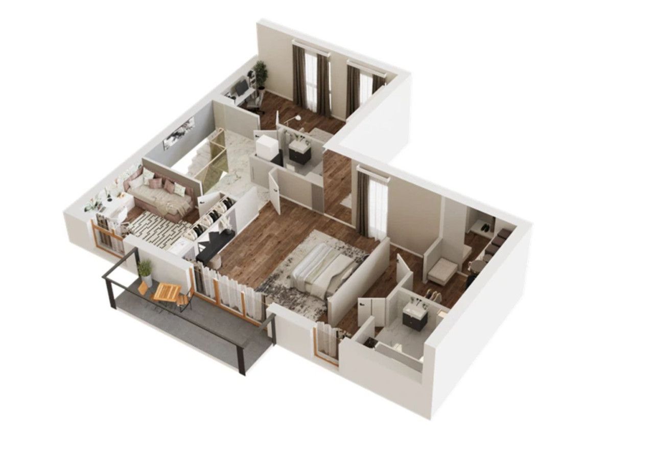 3 rooms - balcony, garden & attic, Siechnice - Apartment - Sale - Wrocławski, Siechnice