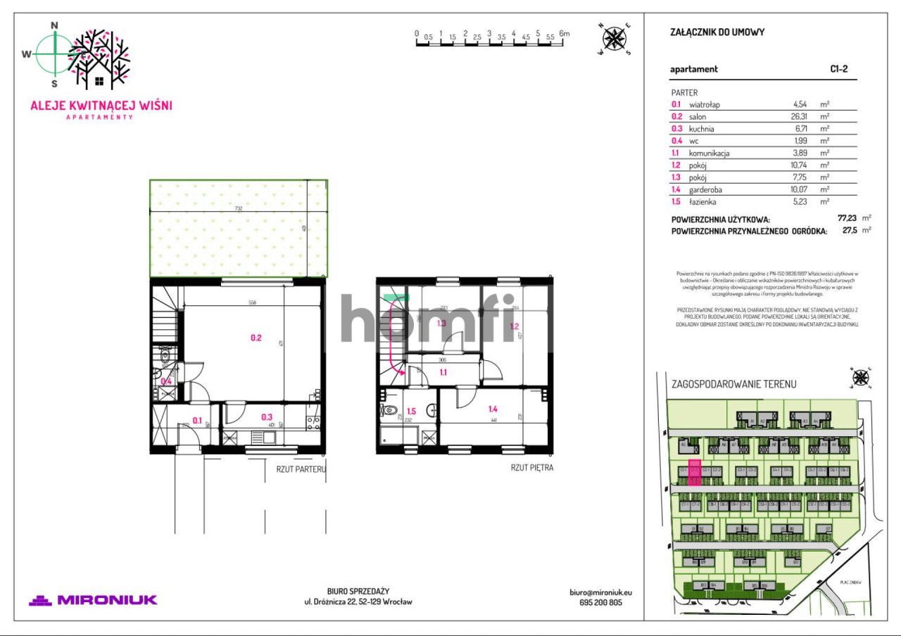 77m² duplex with garden, NEW RELEASE, Siechnice - Apartment - Sale - Wrocławski, Siechnice