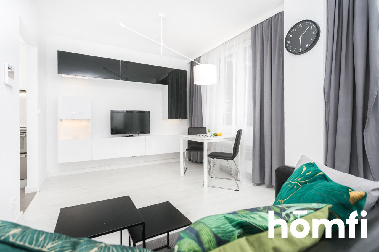 Nowoczesne, ciche studio na wynajem w „New York Residence” - przynależna komórka lokatorska i miejsce w garażu opcjonalnie | Kraków | Krowodrza - Mieszkanie - Wynajem - Kraków, Krowodrza / Krowodrza