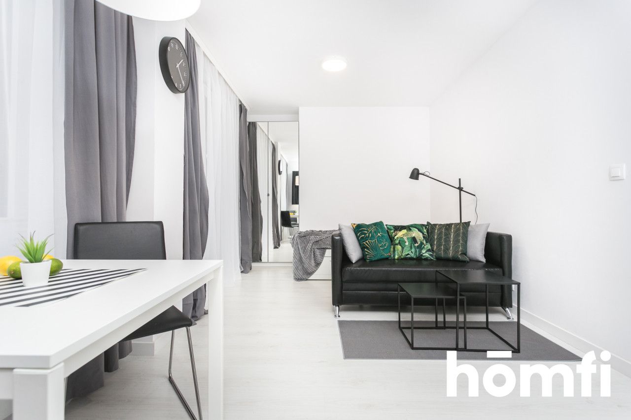 Nowoczesne, ciche studio na wynajem w „New York Residence” - przynależna komórka lokatorska i miejsce w garażu opcjonalnie | Kraków | Krowodrza - Mieszkanie - Wynajem - Kraków, Krowodrza / Krowodrza