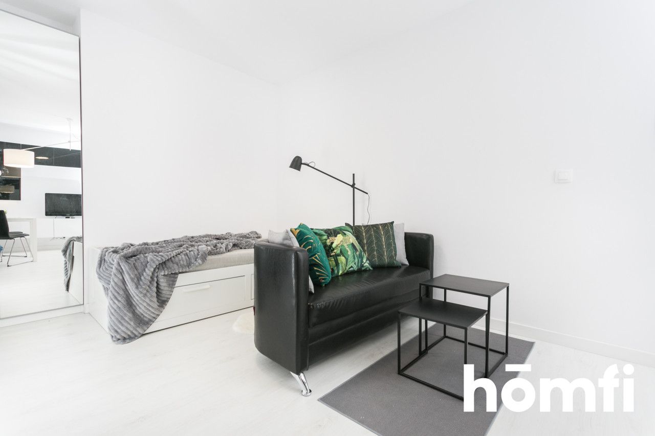 Nowoczesne, ciche studio na wynajem w „New York Residence” - przynależna komórka lokatorska i miejsce w garażu opcjonalnie | Kraków | Krowodrza - Mieszkanie - Wynajem - Kraków, Krowodrza / Krowodrza