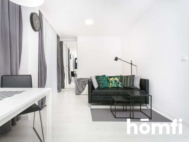 Nowoczesne, ciche studio na wynajem w „New York Residence” - przynależna komórka lokatorska i miejsce w garażu opcjonalnie | Kraków | Krowodrza - Mieszkanie - Wynajem - Kraków, Krowodrza / Krowodrza