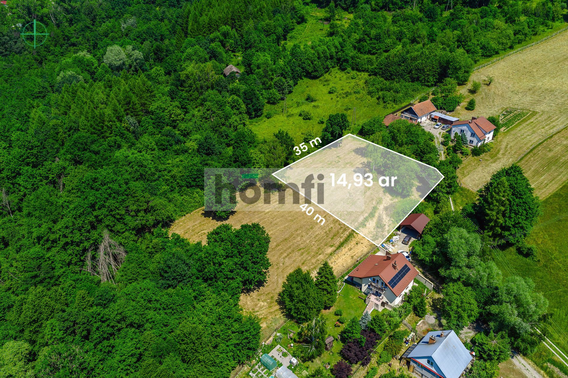 Atrakcyjna działka | WZ | 1492 m² | LAS | Chmielnik - Działka - Sprzedaż - Strzyżowski, Czudec / Przedmieście Czudeckie