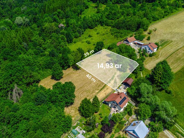 Attractive plot | WZ | 1492 m² | FOREST - Plot - Sale - Strzyżowski, Czudec / Przedmieście Czudeckie
