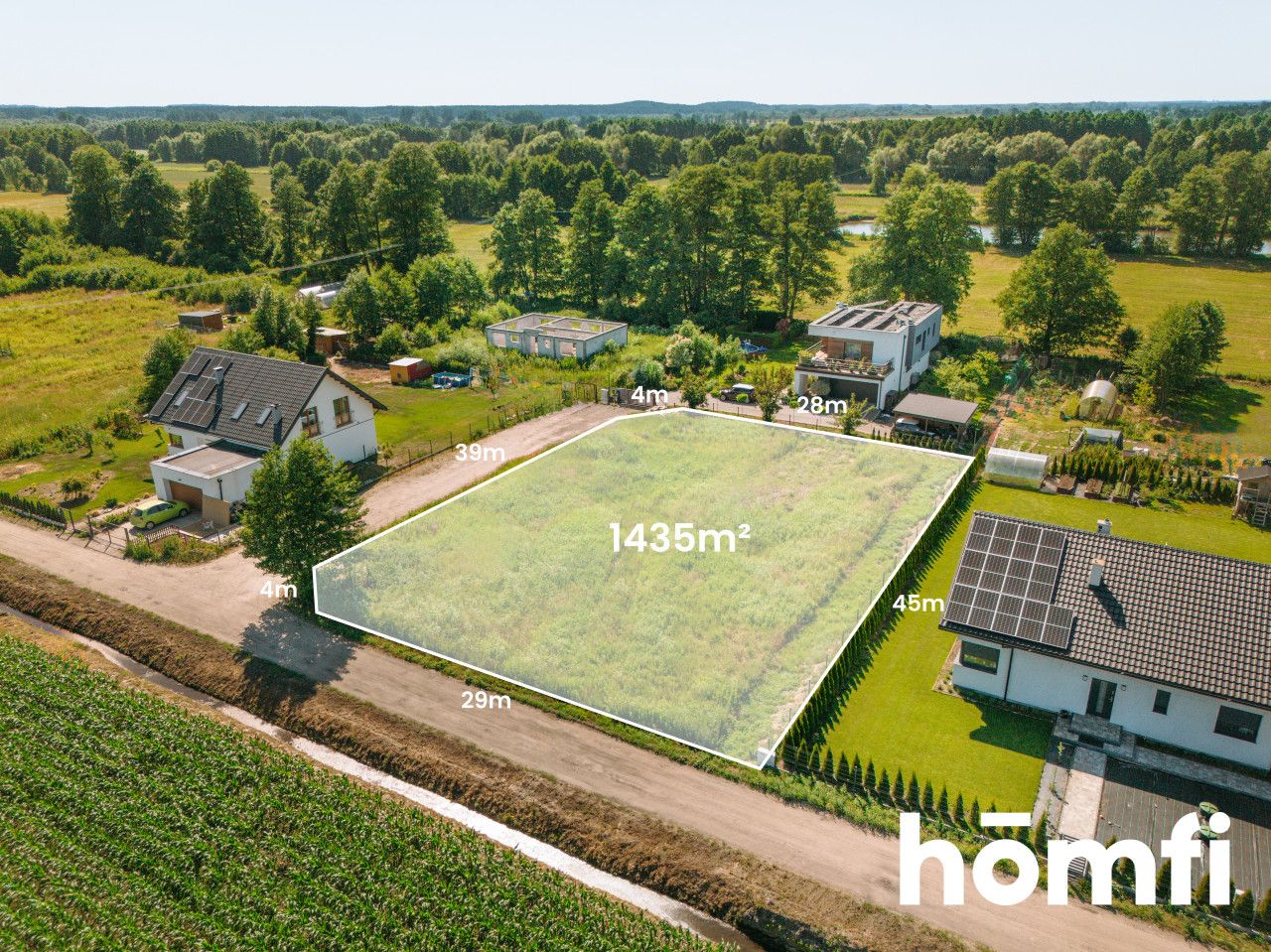 Plot for sale | Górsk | Akacjowa Street | 1435 m² - Plot - Sale - Toruński, Zławieś Wielka / Górsk