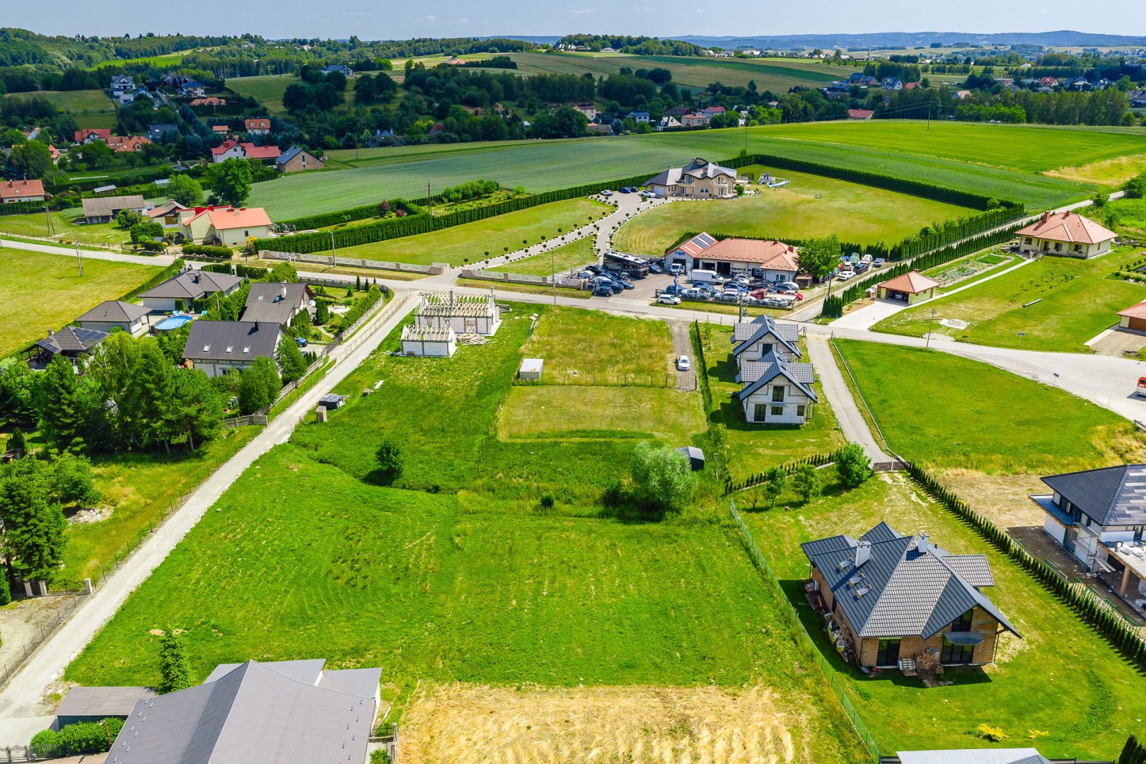 Viewed plot in a green area with WZ - Plot - Sale - Rzeszów, Przybyszówka