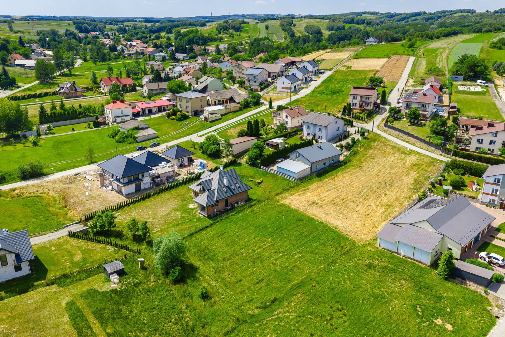 Viewed plot in a green area with WZ - Plot - Sale - Rzeszów, Przybyszówka