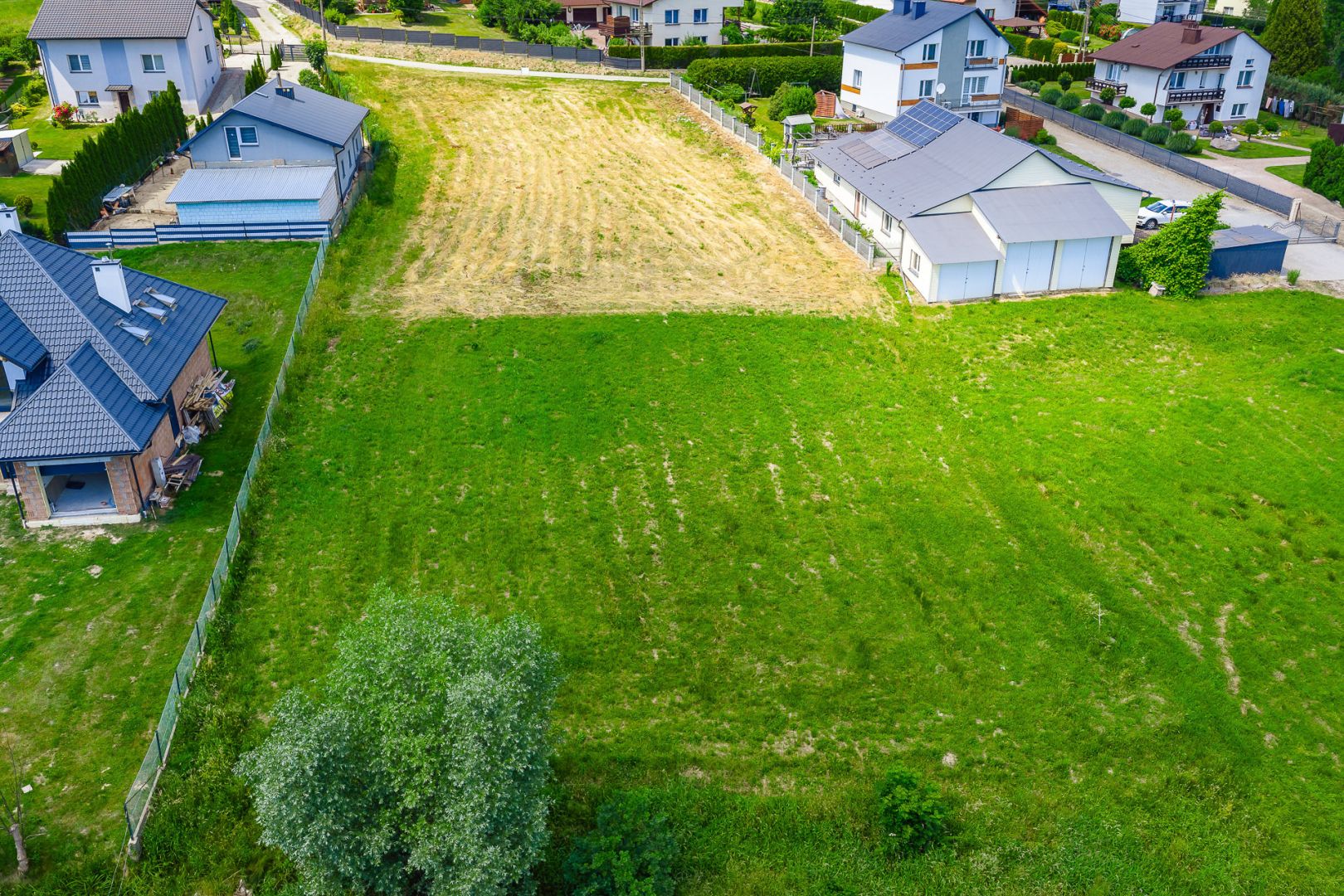 Viewed plot in a green area with WZ - Plot - Sale - Rzeszów, Przybyszówka