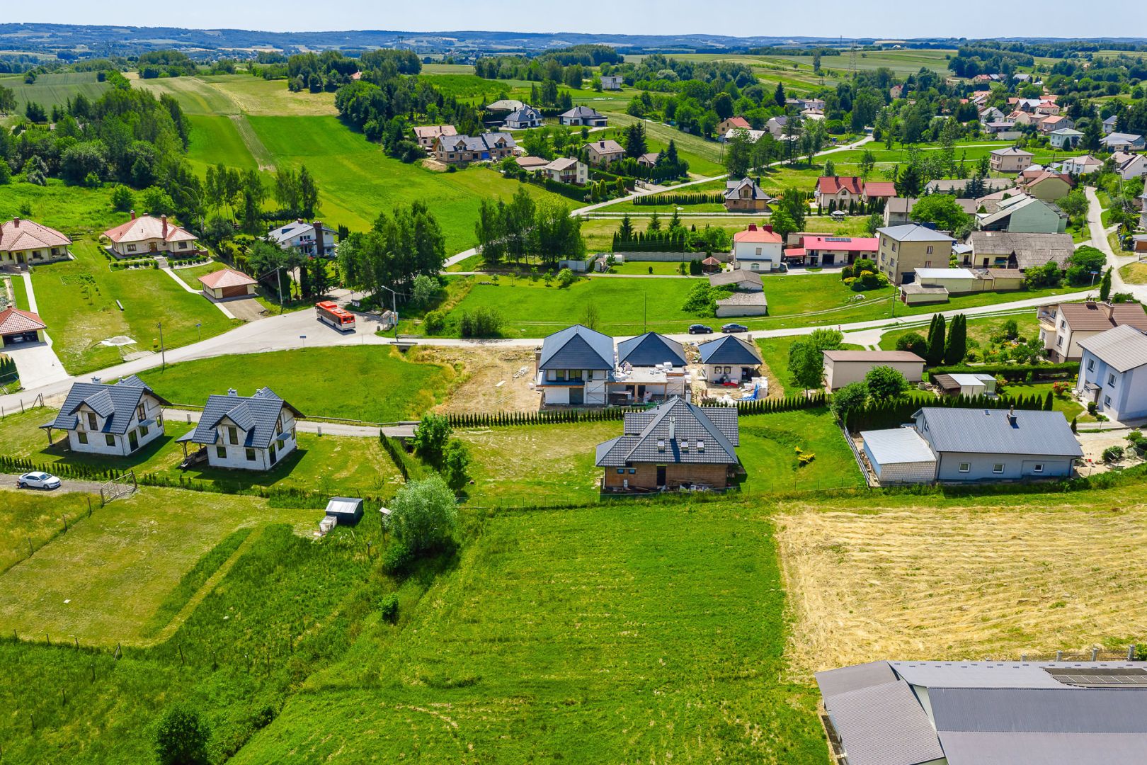 Viewed plot in a green area with WZ - Plot - Sale - Rzeszów, Przybyszówka