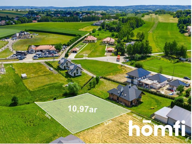 Viewed plot in a green area with WZ - Ділянка - Продаж - Rzeszów, Przybyszówka