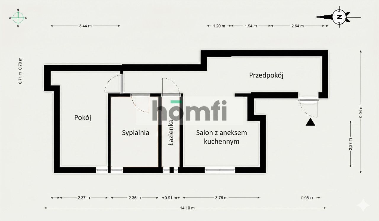 Chorzów | 58.5 sqm | 3 rooms | 5 min to DTŚ & A4 - Квартира - Продаж - Chorzów