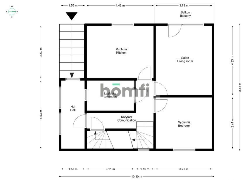 A large, green plot with a house to be renovated in a quiet district of Radom - Дім - Продаж - Radom, Rajec Poduchowny