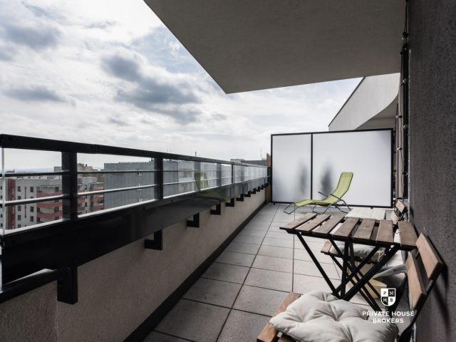 Breathtaking Apartment with a 20 m² Terrace | Top Floor | High Standard – Air Conditioning | Green Surroundings - Apartment - Rent - Kraków, Nowa Huta / Czyżyny