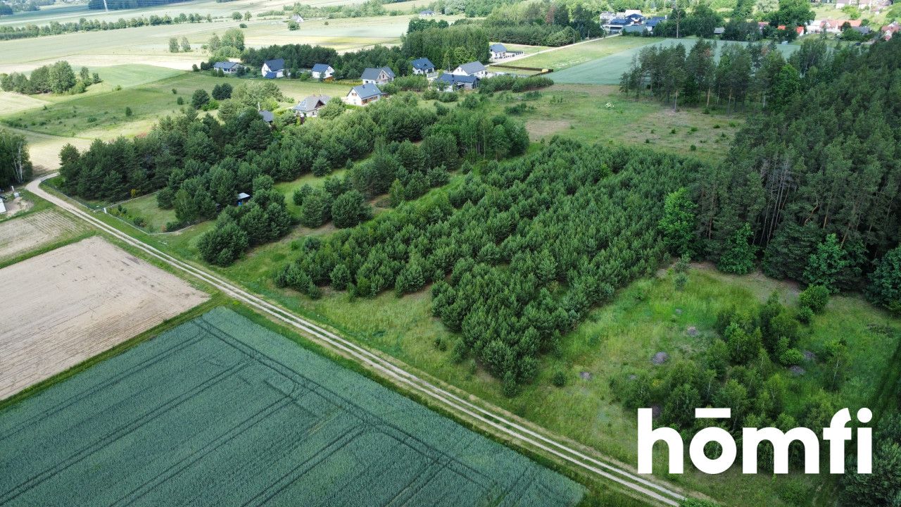 Save up to two years of red tape—an electrical connection box is already installed on this 1,112 m² plot in Pomigacze - Ділянка - Продаж - Białostocki, Turośń Kościelna / Pomigacze