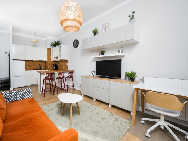 Bright two-room apartment with a view of the Wawel Castle |Stare Podgórze |Two Terraces - Apartment - Rent - Kraków, Podgórze