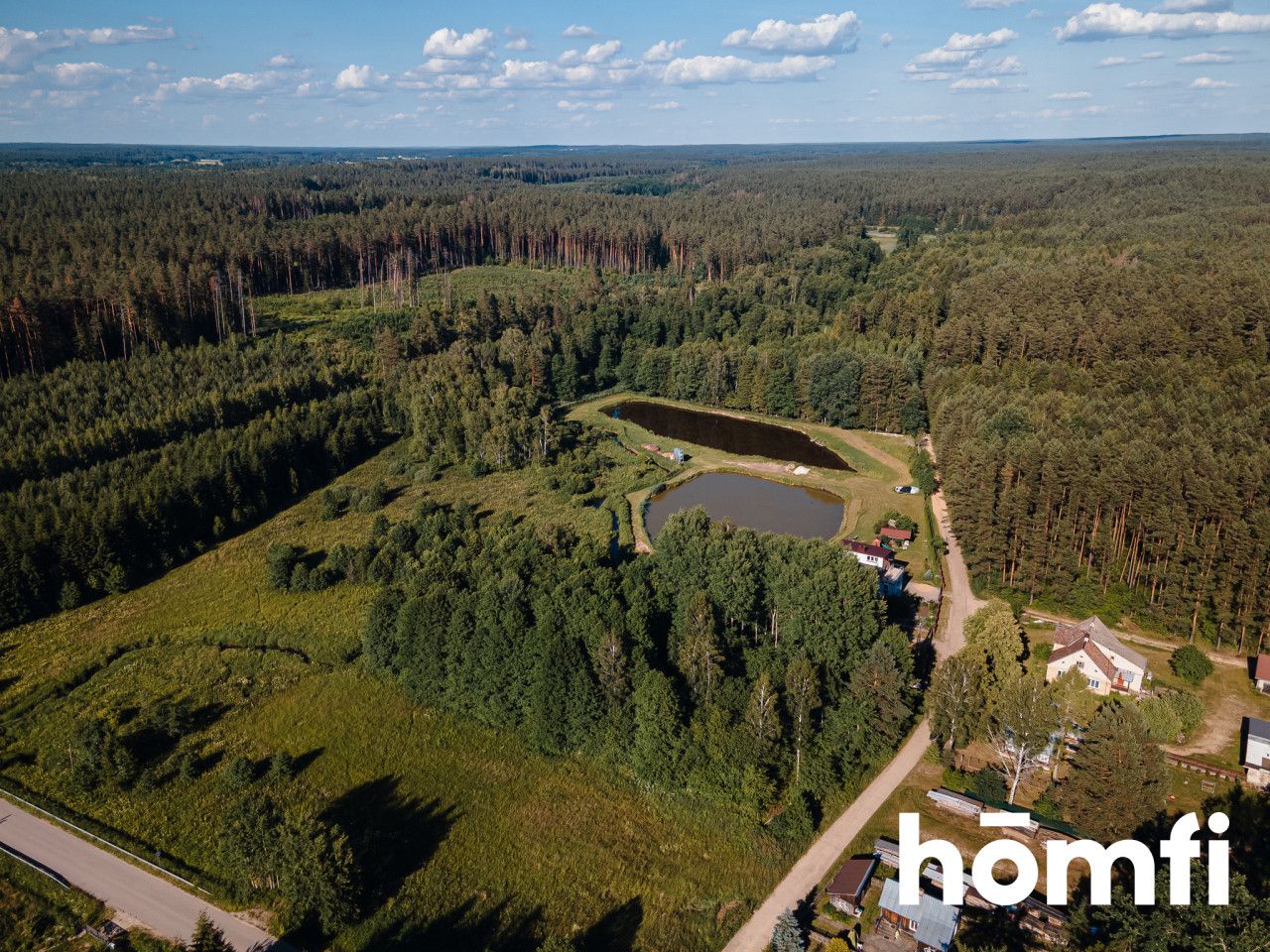 A unique 1112 m² plot - Plot - Sale - Białostocki, Wasilków / Mostek