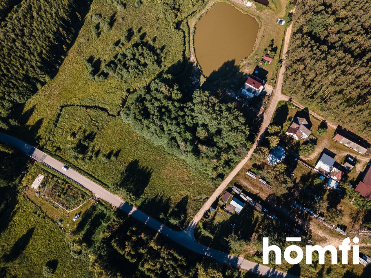 A unique 1112 m² plot - Plot - Sale - Białostocki, Wasilków / Mostek