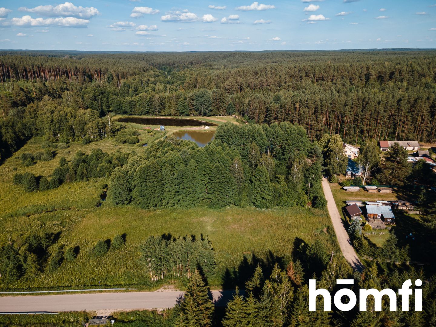 A unique 1112 m² plot - Plot - Sale - Białostocki, Wasilków / Mostek