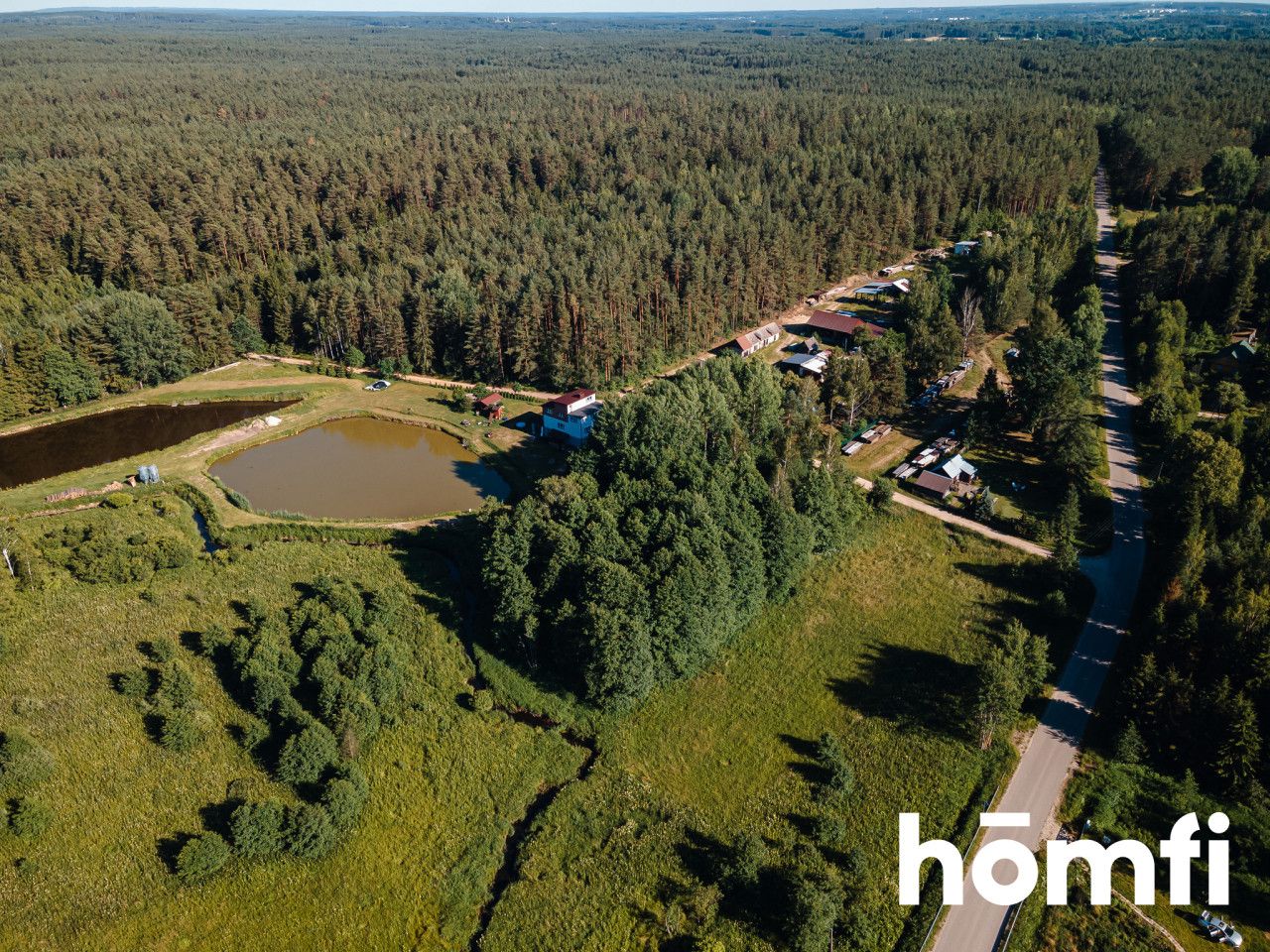 A unique 1112 m² plot - Plot - Sale - Białostocki, Wasilków / Mostek