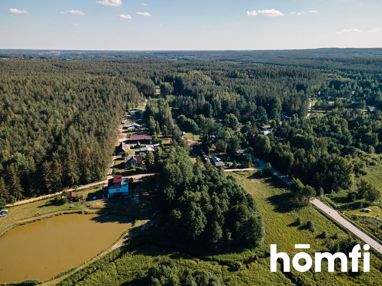 A unique 1112 m² plot - Plot - Sale - Białostocki, Wasilków / Mostek